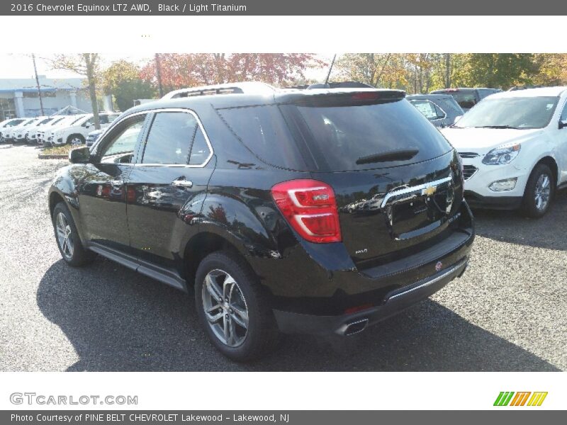 Black / Light Titanium 2016 Chevrolet Equinox LTZ AWD