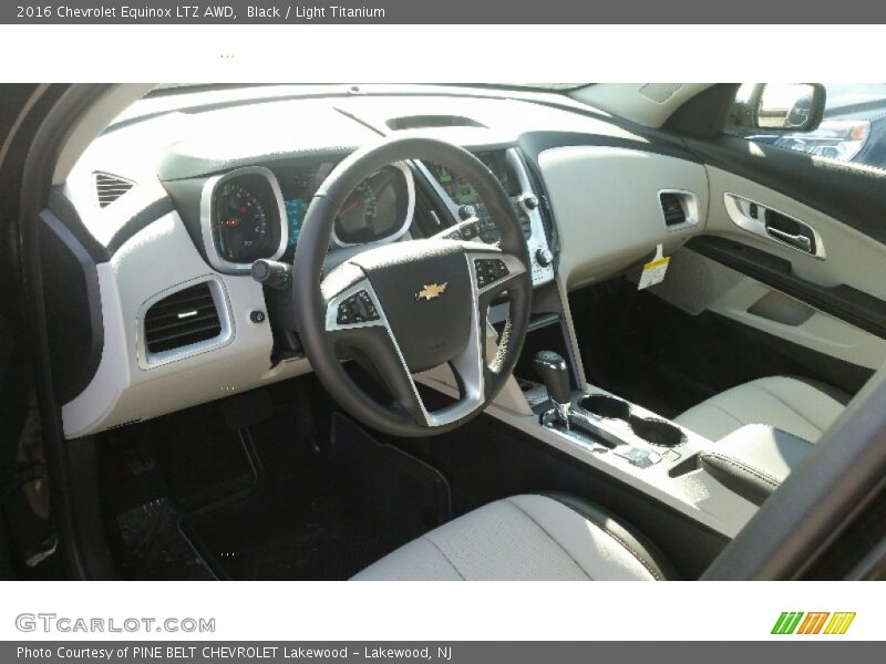 Black / Light Titanium 2016 Chevrolet Equinox LTZ AWD