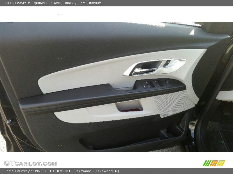 Black / Light Titanium 2016 Chevrolet Equinox LTZ AWD