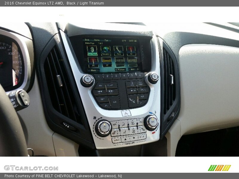 Black / Light Titanium 2016 Chevrolet Equinox LTZ AWD