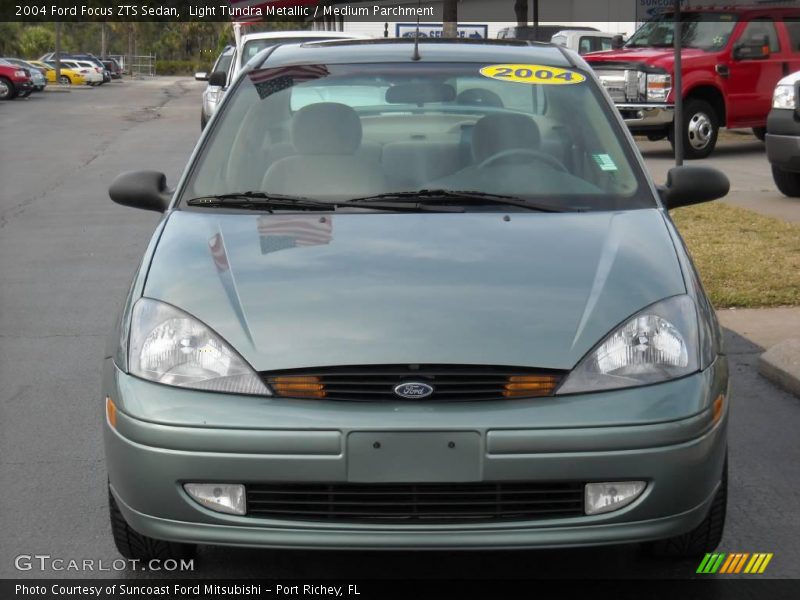 Light Tundra Metallic / Medium Parchment 2004 Ford Focus ZTS Sedan