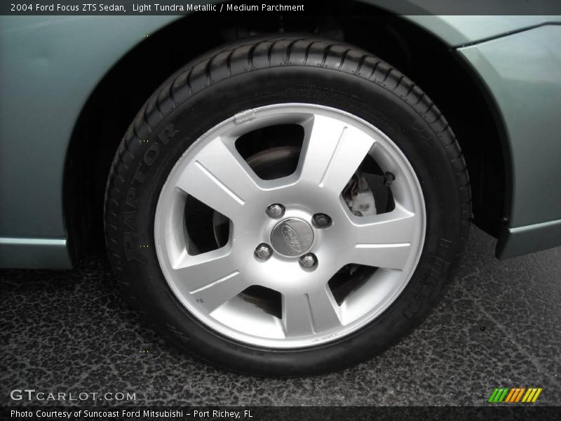 Light Tundra Metallic / Medium Parchment 2004 Ford Focus ZTS Sedan