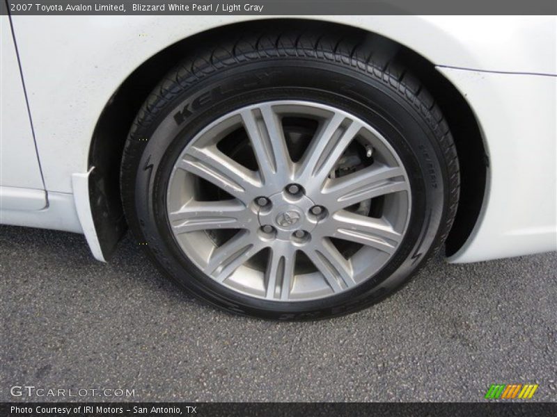 Blizzard White Pearl / Light Gray 2007 Toyota Avalon Limited