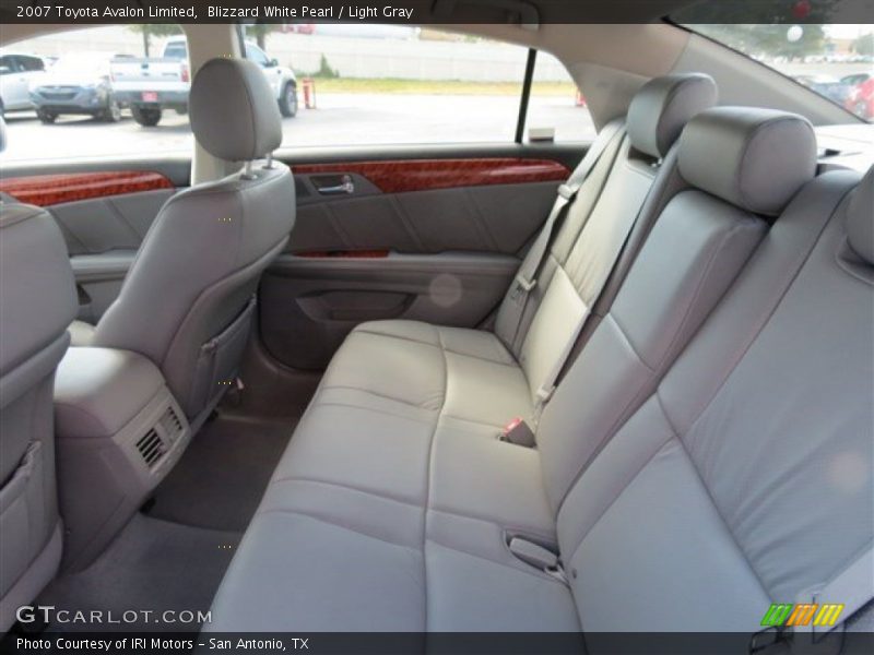 Blizzard White Pearl / Light Gray 2007 Toyota Avalon Limited
