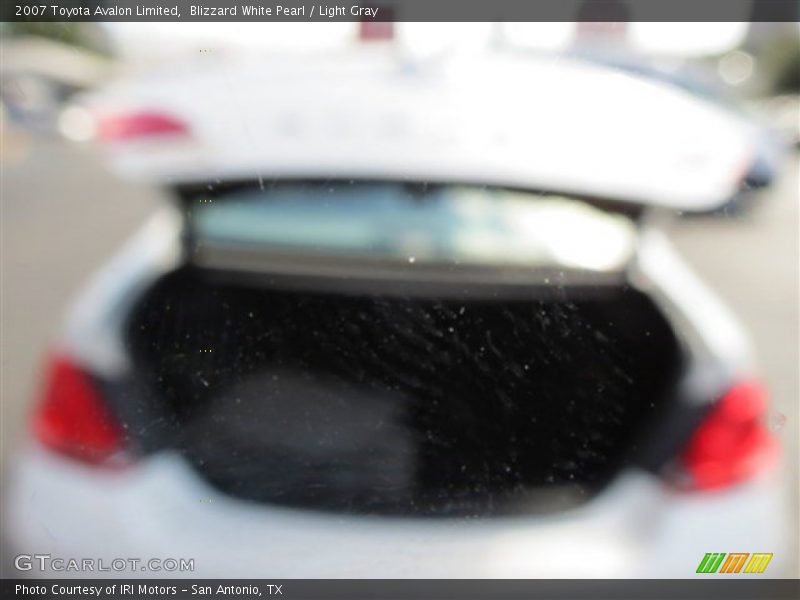 Blizzard White Pearl / Light Gray 2007 Toyota Avalon Limited