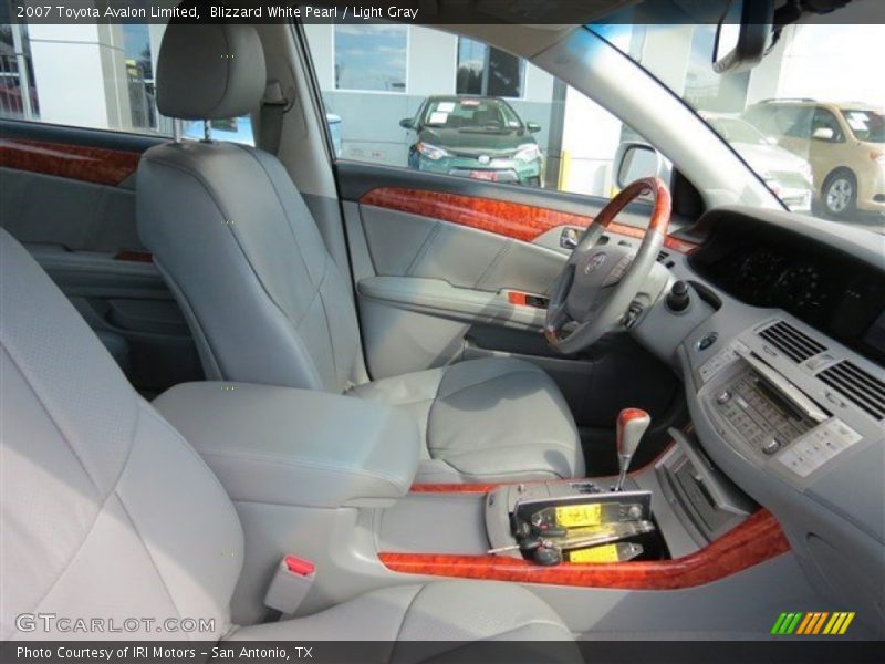 Blizzard White Pearl / Light Gray 2007 Toyota Avalon Limited