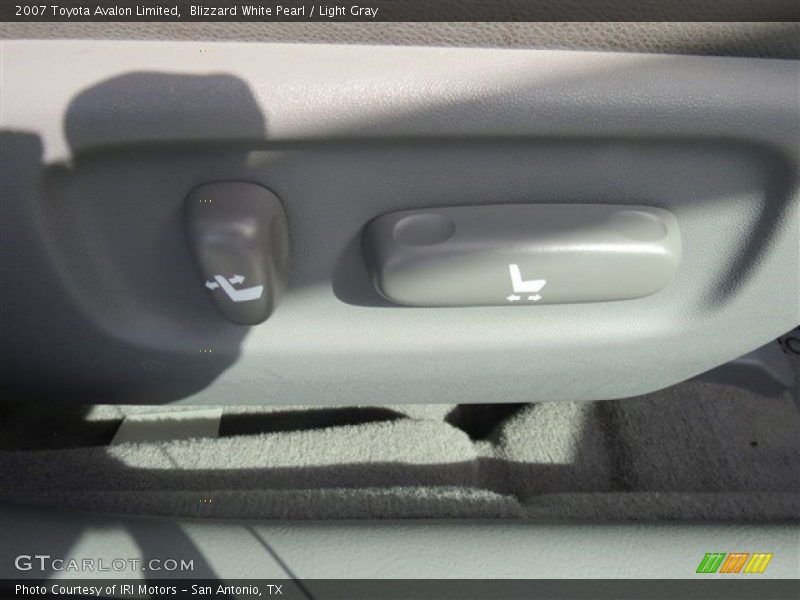 Blizzard White Pearl / Light Gray 2007 Toyota Avalon Limited