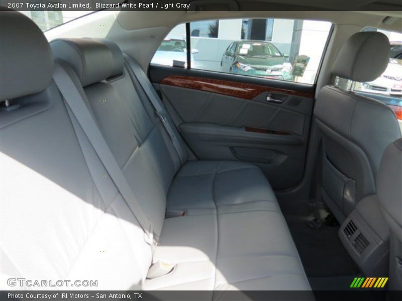 Blizzard White Pearl / Light Gray 2007 Toyota Avalon Limited