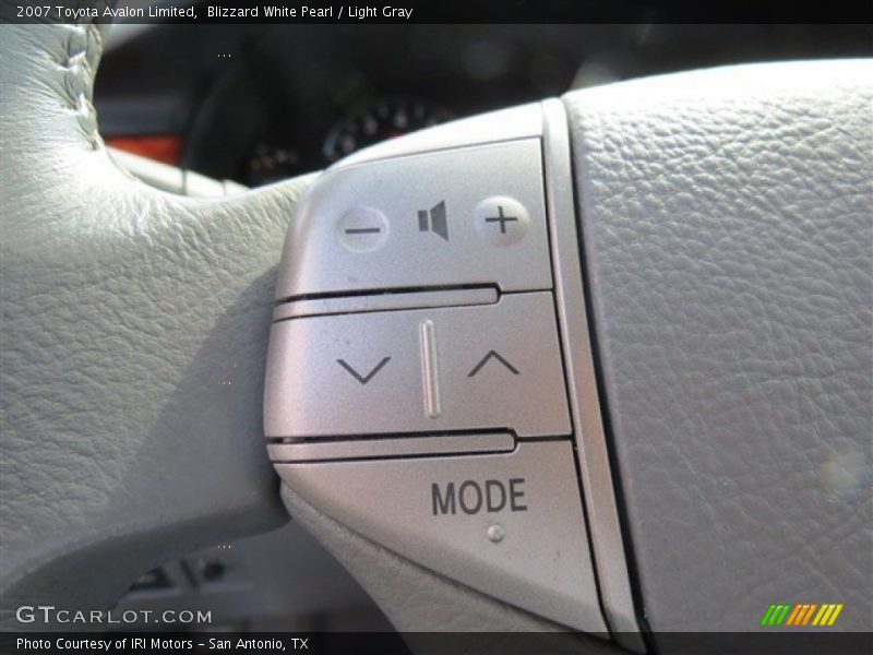 Blizzard White Pearl / Light Gray 2007 Toyota Avalon Limited