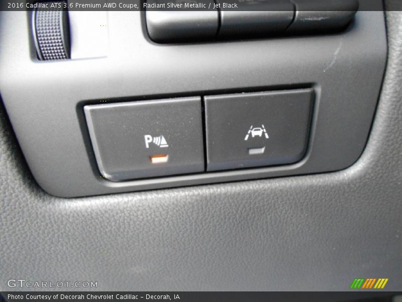 Controls of 2016 ATS 3.6 Premium AWD Coupe
