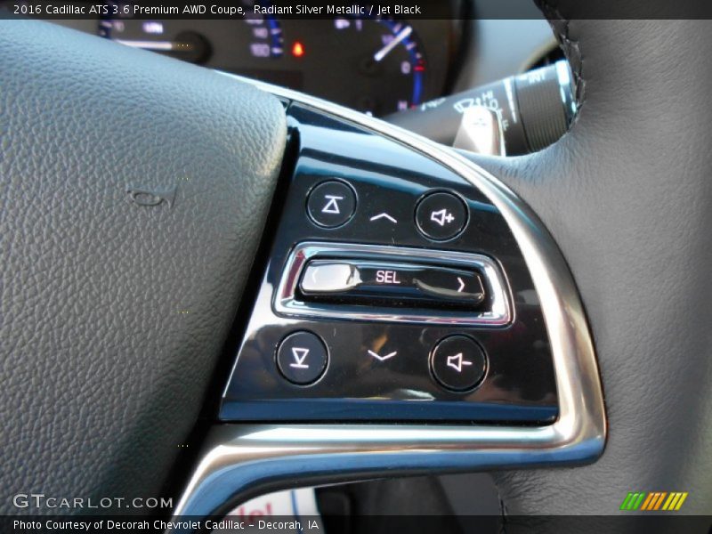 Controls of 2016 ATS 3.6 Premium AWD Coupe