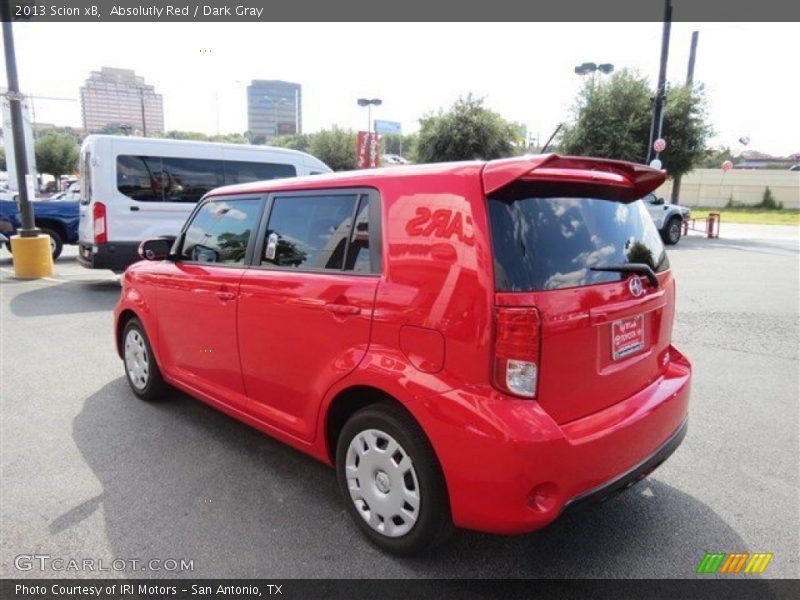 Absolutly Red / Dark Gray 2013 Scion xB