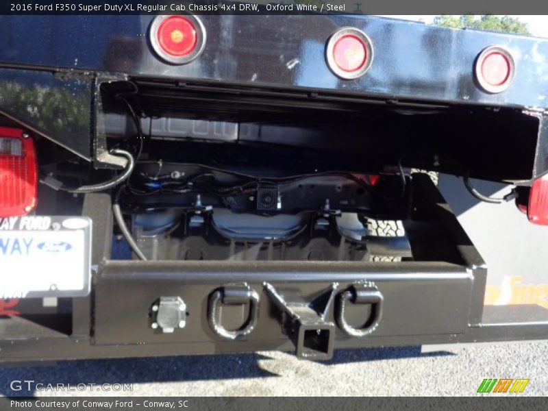 Oxford White / Steel 2016 Ford F350 Super Duty XL Regular Cab Chassis 4x4 DRW
