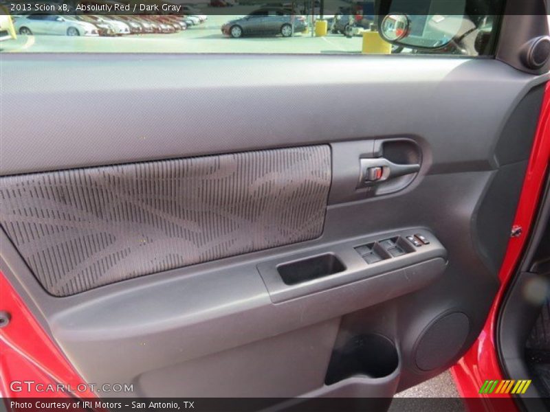 Absolutly Red / Dark Gray 2013 Scion xB