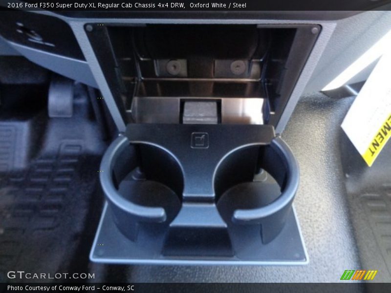 Oxford White / Steel 2016 Ford F350 Super Duty XL Regular Cab Chassis 4x4 DRW