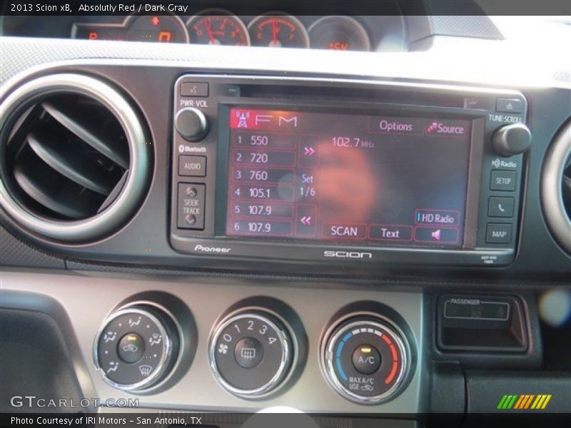 Absolutly Red / Dark Gray 2013 Scion xB