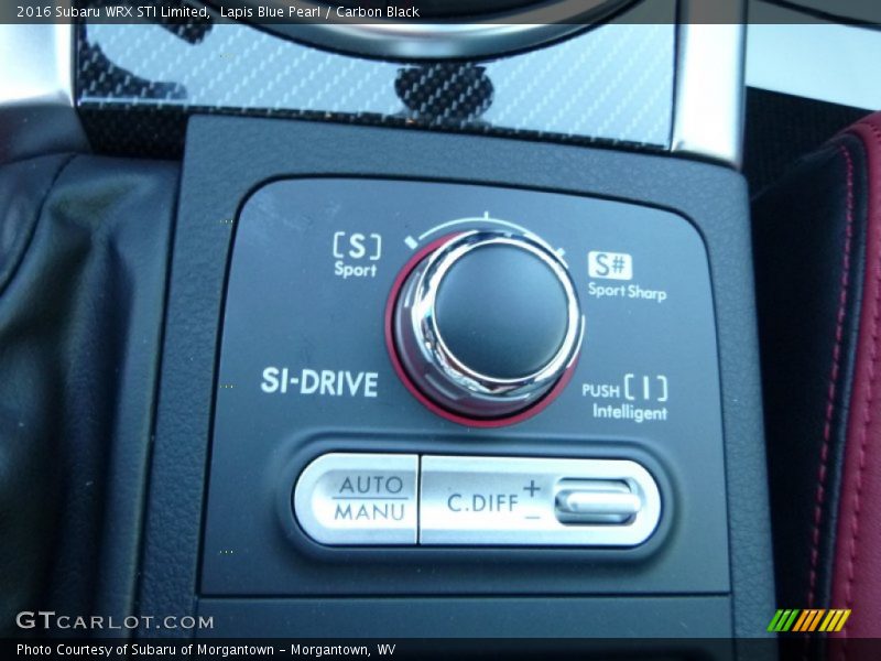 Controls of 2016 WRX STI Limited