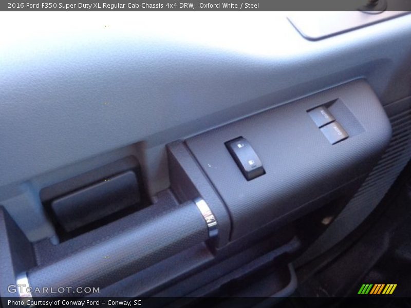 Oxford White / Steel 2016 Ford F350 Super Duty XL Regular Cab Chassis 4x4 DRW