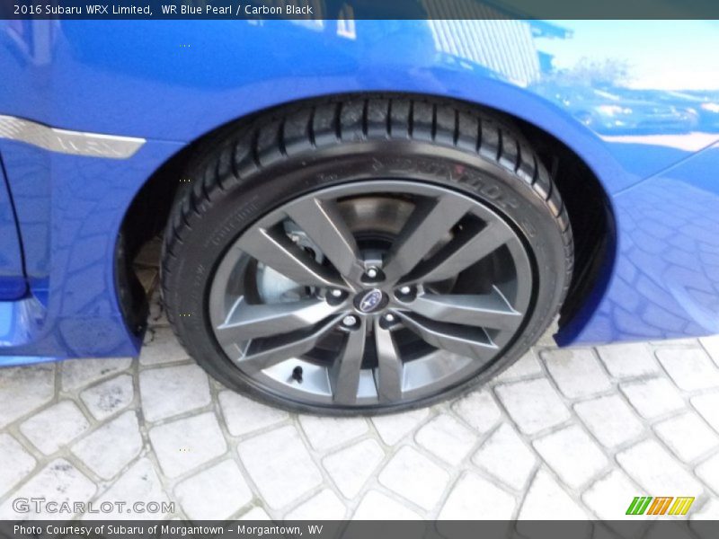 WR Blue Pearl / Carbon Black 2016 Subaru WRX Limited