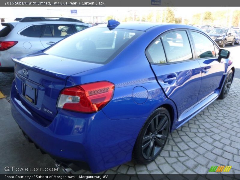 WR Blue Pearl / Carbon Black 2016 Subaru WRX Limited