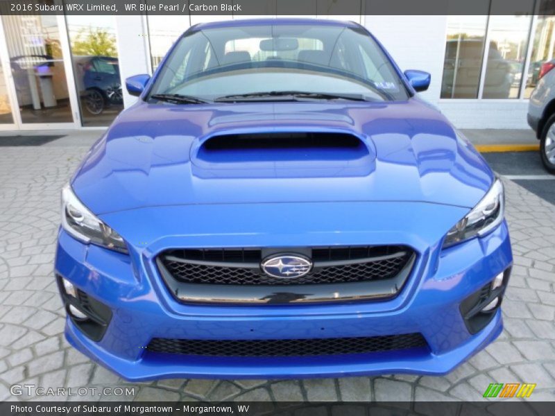 WR Blue Pearl / Carbon Black 2016 Subaru WRX Limited