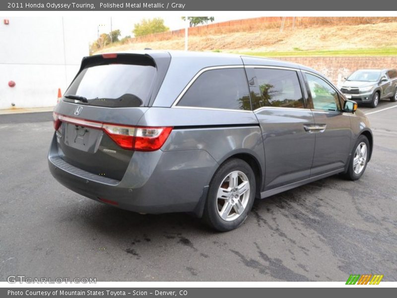 Polished Metal Metallic / Gray 2011 Honda Odyssey Touring