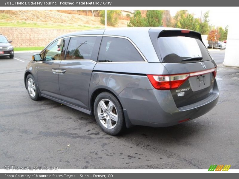Polished Metal Metallic / Gray 2011 Honda Odyssey Touring