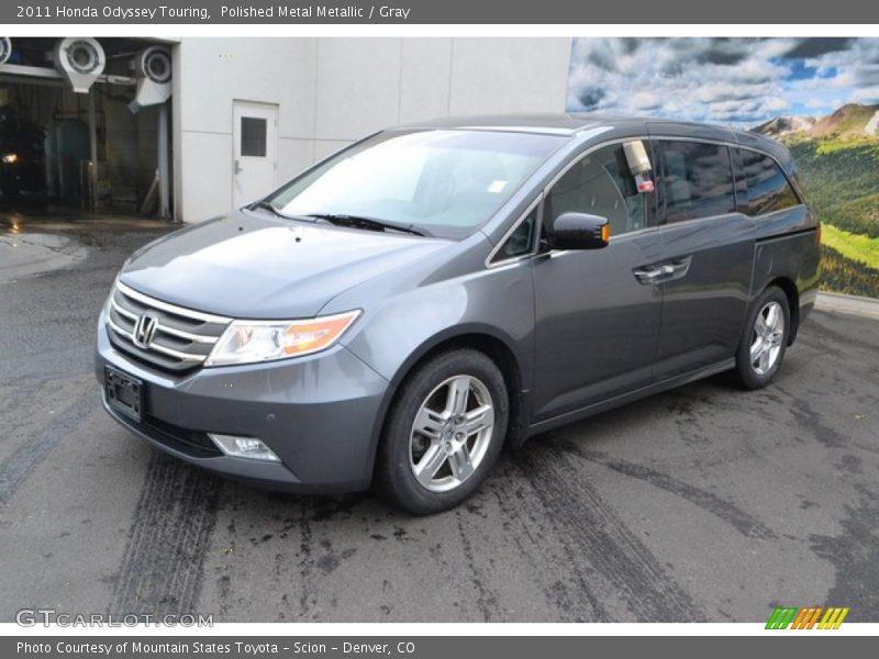 Polished Metal Metallic / Gray 2011 Honda Odyssey Touring