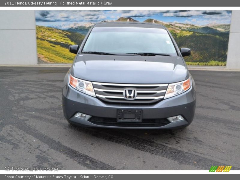 Polished Metal Metallic / Gray 2011 Honda Odyssey Touring