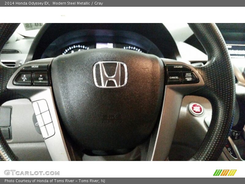 Modern Steel Metallic / Gray 2014 Honda Odyssey EX