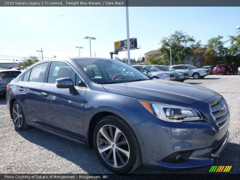 Twilight Blue Metallic / Slate Black 2016 Subaru Legacy 2.5i Limited
