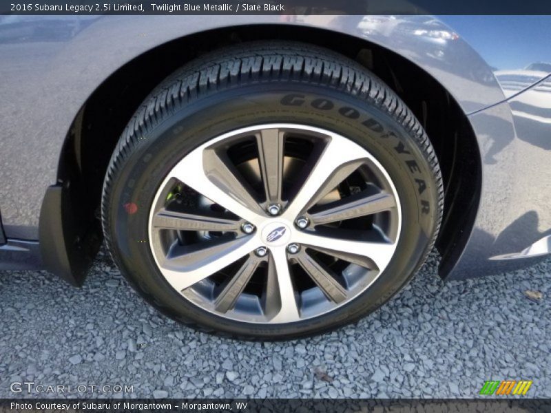 Twilight Blue Metallic / Slate Black 2016 Subaru Legacy 2.5i Limited