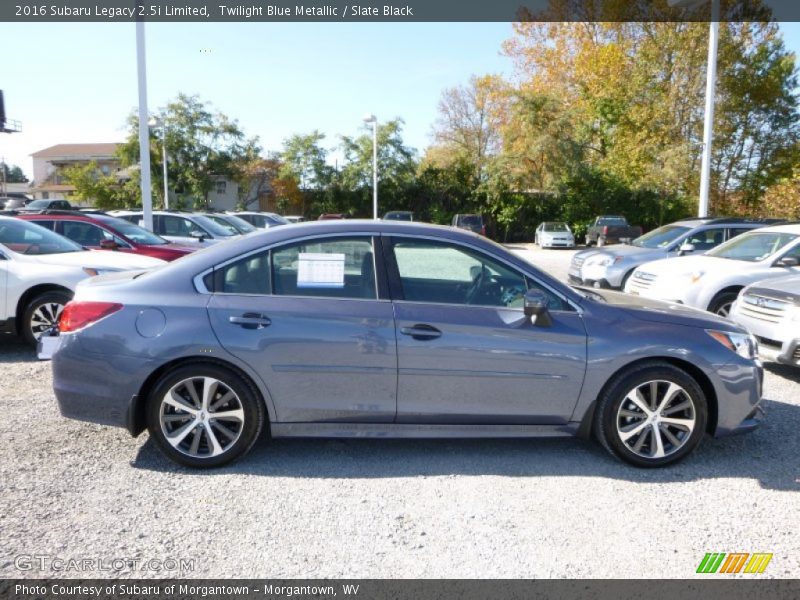 Twilight Blue Metallic / Slate Black 2016 Subaru Legacy 2.5i Limited
