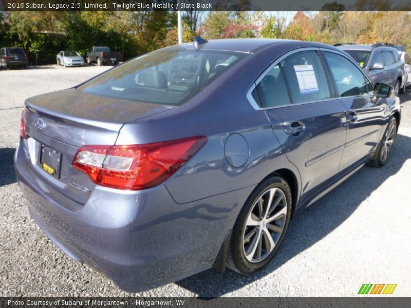 Twilight Blue Metallic / Slate Black 2016 Subaru Legacy 2.5i Limited