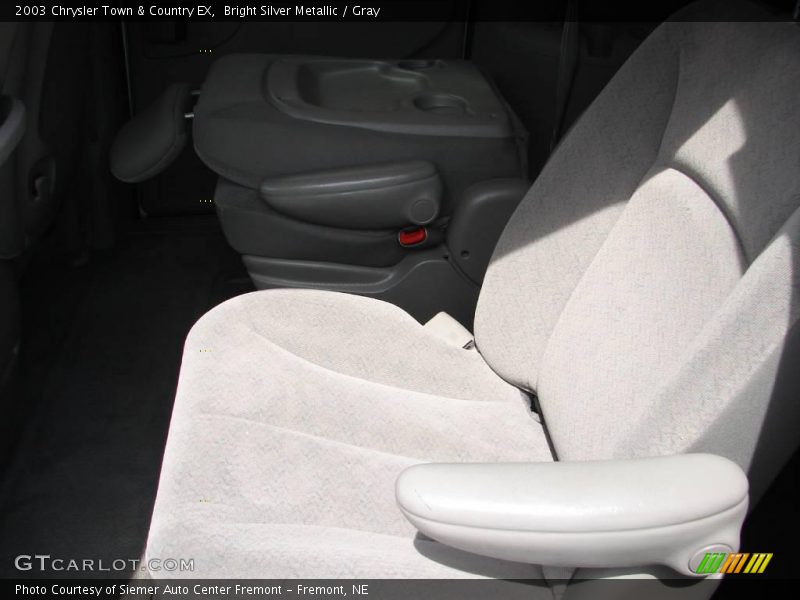 Bright Silver Metallic / Gray 2003 Chrysler Town & Country EX