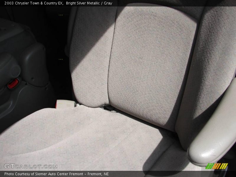 Bright Silver Metallic / Gray 2003 Chrysler Town & Country EX