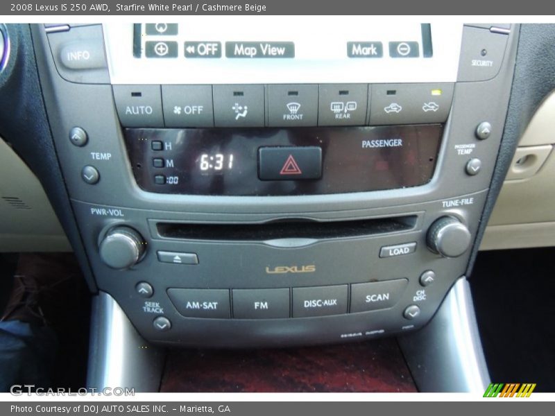 Starfire White Pearl / Cashmere Beige 2008 Lexus IS 250 AWD
