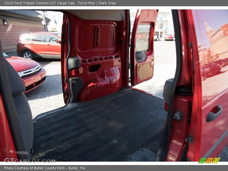 Torch Red / Dark Gray 2010 Ford Transit Connect XLT Cargo Van