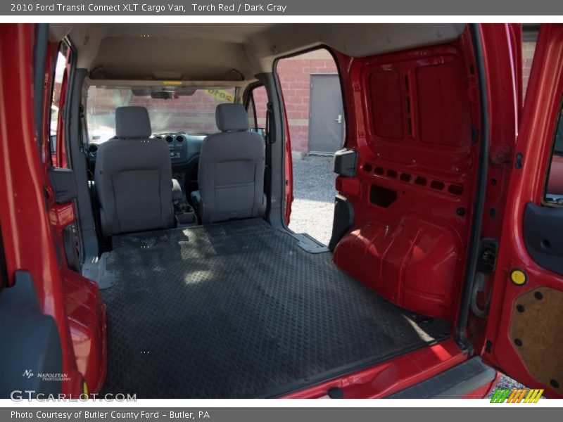 Torch Red / Dark Gray 2010 Ford Transit Connect XLT Cargo Van