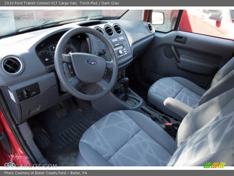 Torch Red / Dark Gray 2010 Ford Transit Connect XLT Cargo Van