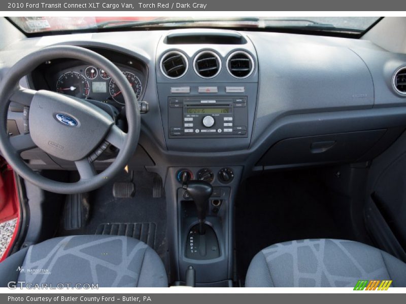 Torch Red / Dark Gray 2010 Ford Transit Connect XLT Cargo Van