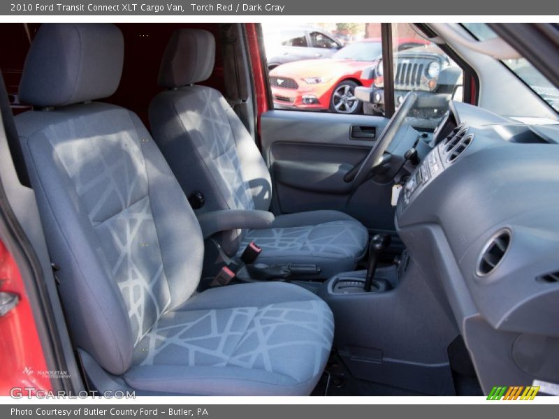 Torch Red / Dark Gray 2010 Ford Transit Connect XLT Cargo Van