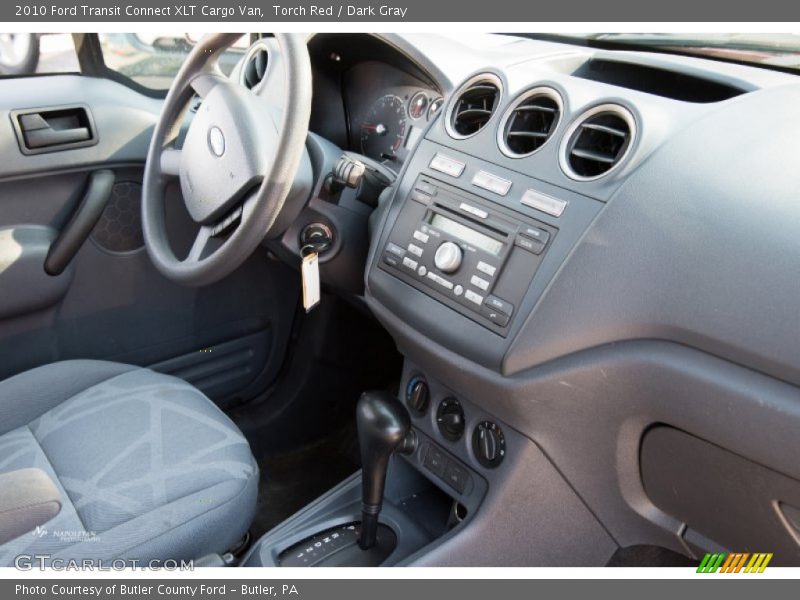 Torch Red / Dark Gray 2010 Ford Transit Connect XLT Cargo Van
