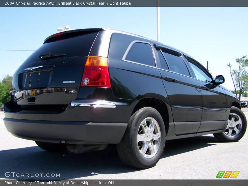 Brilliant Black Crystal Pearl / Light Taupe 2004 Chrysler Pacifica AWD