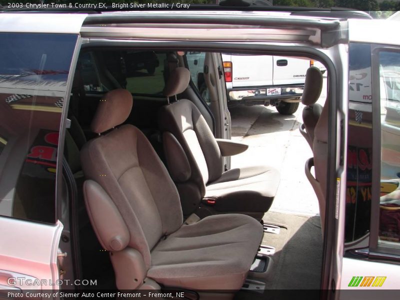 Bright Silver Metallic / Gray 2003 Chrysler Town & Country EX