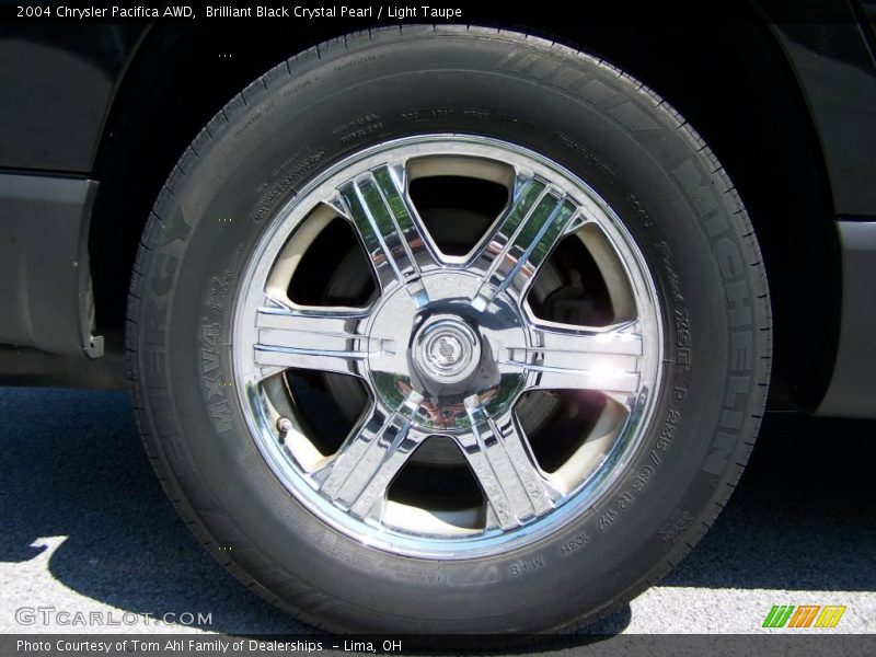 Brilliant Black Crystal Pearl / Light Taupe 2004 Chrysler Pacifica AWD