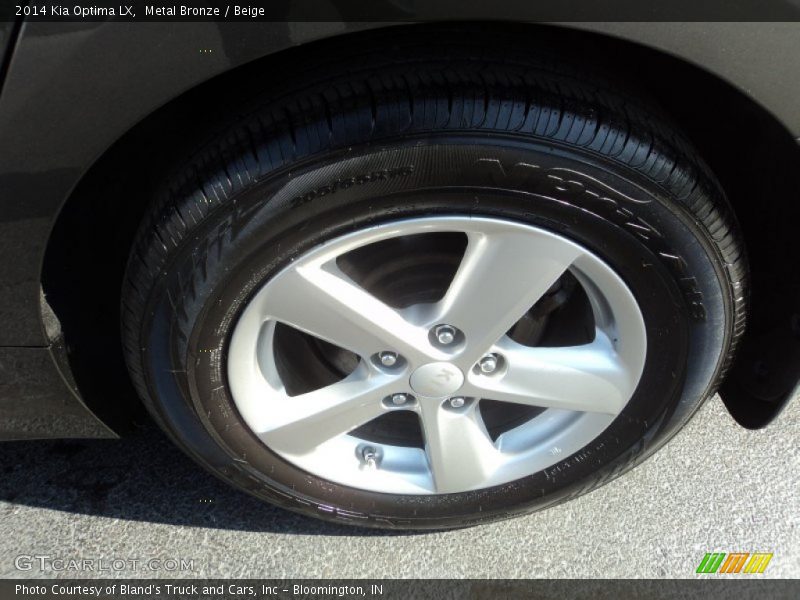 Metal Bronze / Beige 2014 Kia Optima LX