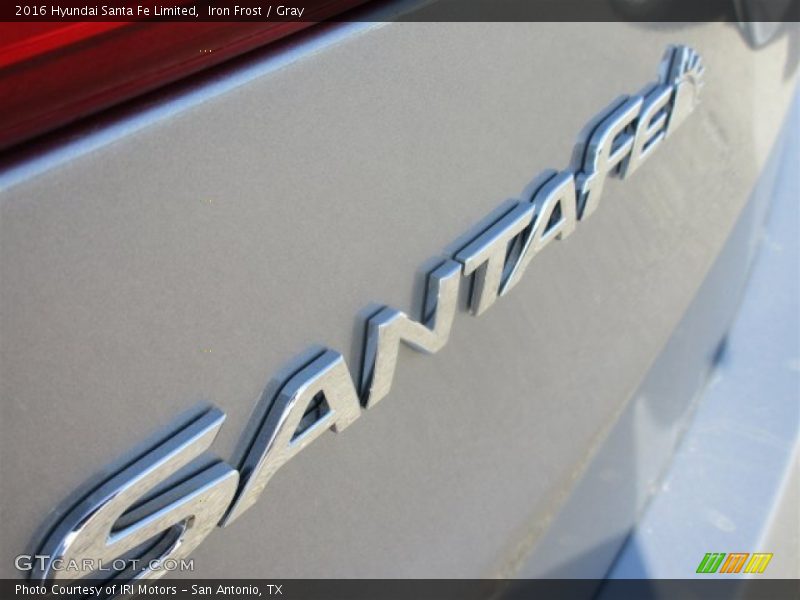 Iron Frost / Gray 2016 Hyundai Santa Fe Limited