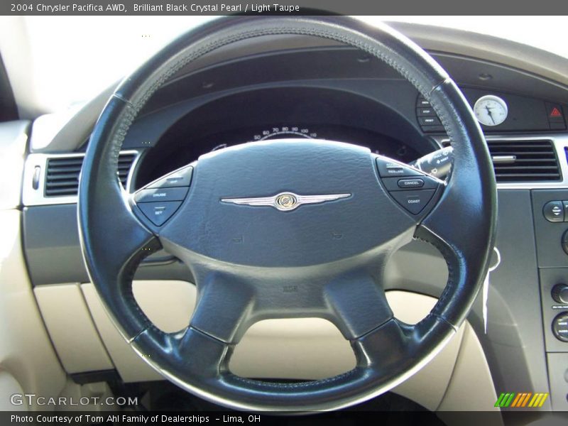 Brilliant Black Crystal Pearl / Light Taupe 2004 Chrysler Pacifica AWD