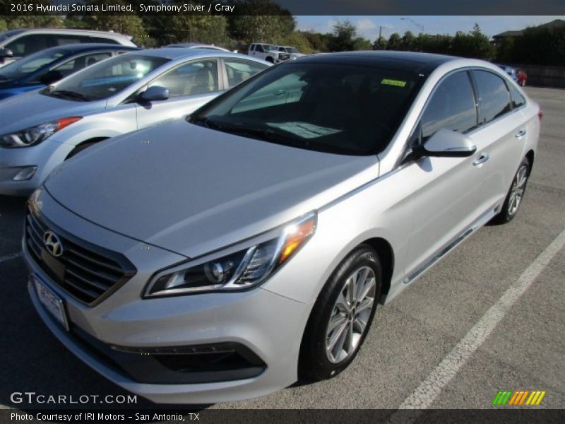 Symphony Silver / Gray 2016 Hyundai Sonata Limited